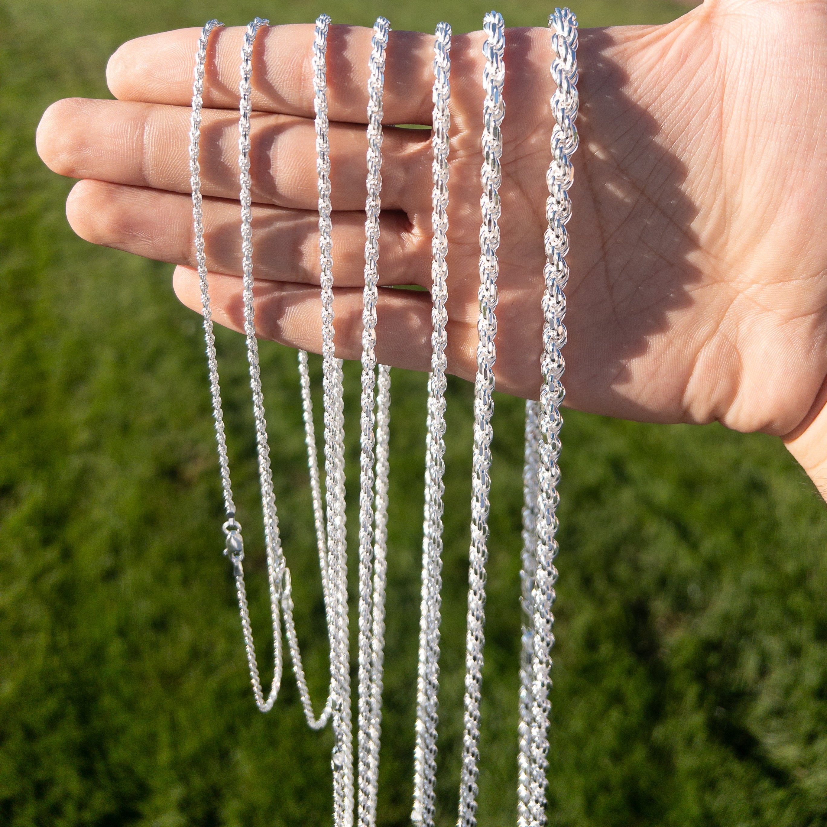 Rope Chain - 925 Sterling Silver