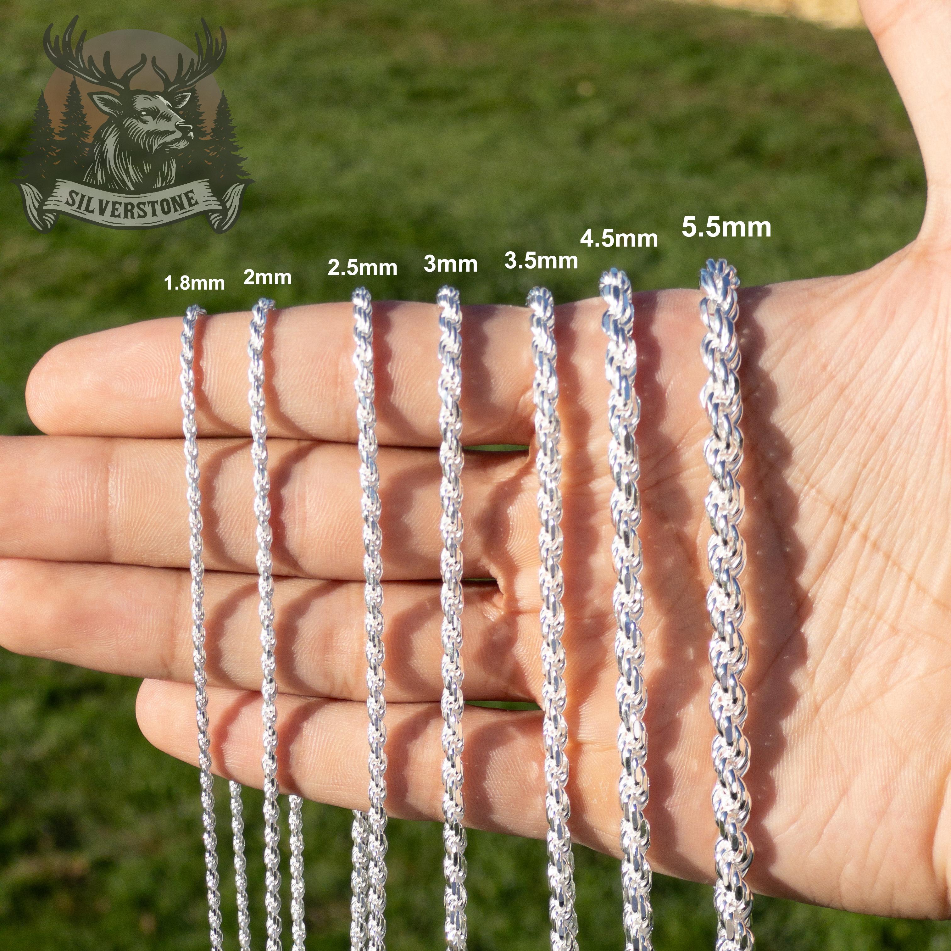 Rope Chain - 925 Sterling Silver