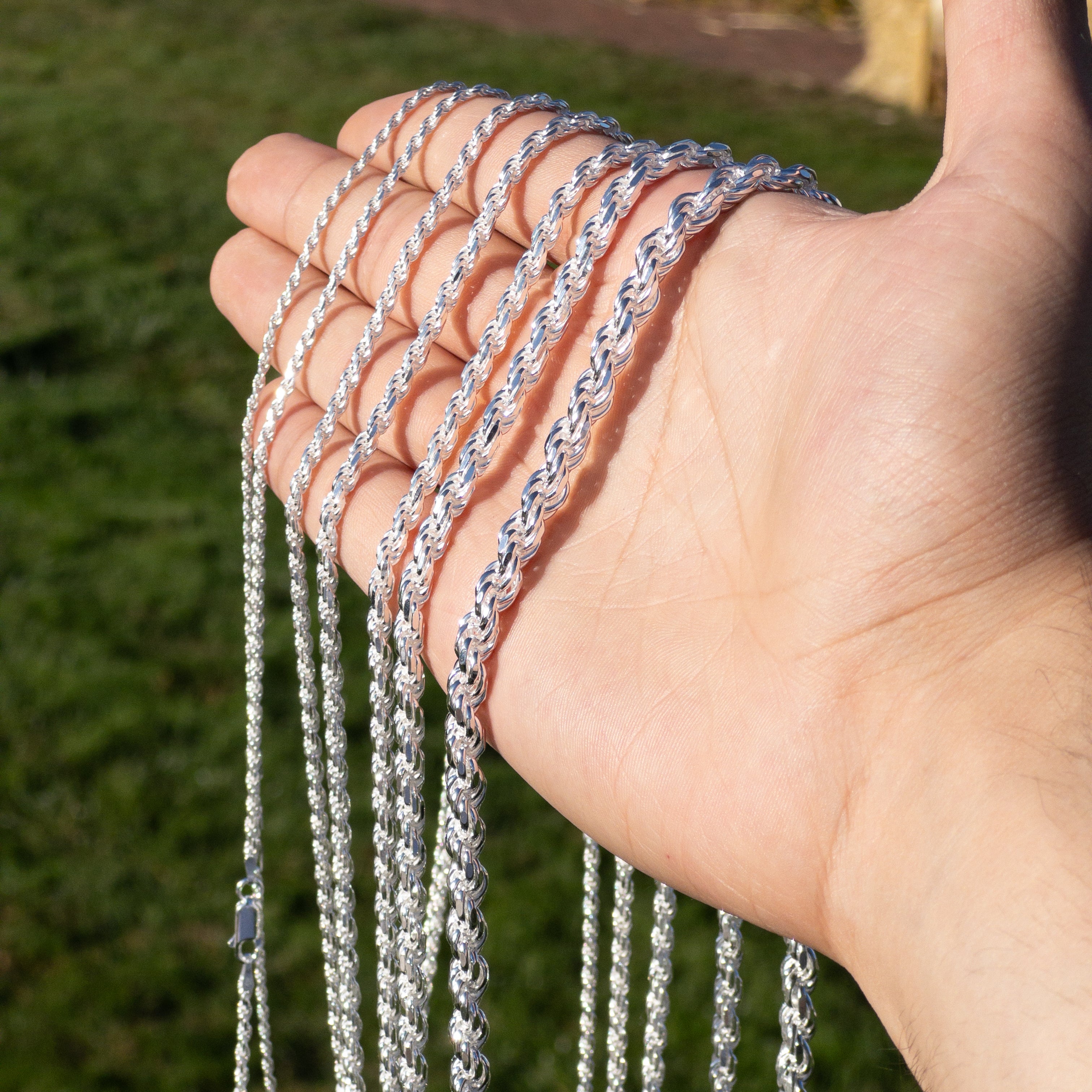 Rope Chain - 925 Sterling Silver