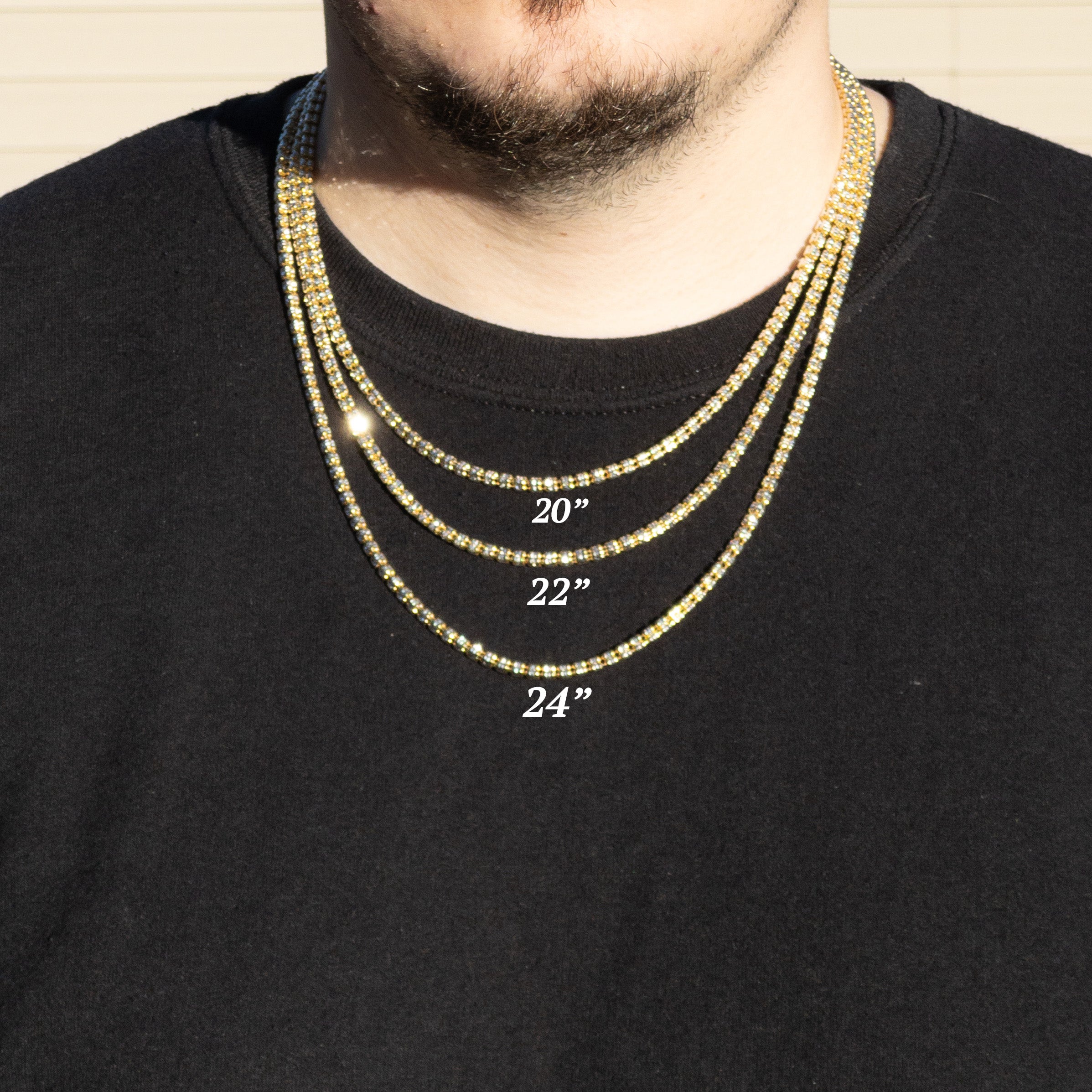 Ice Link Chain - 925 Sterling Silver