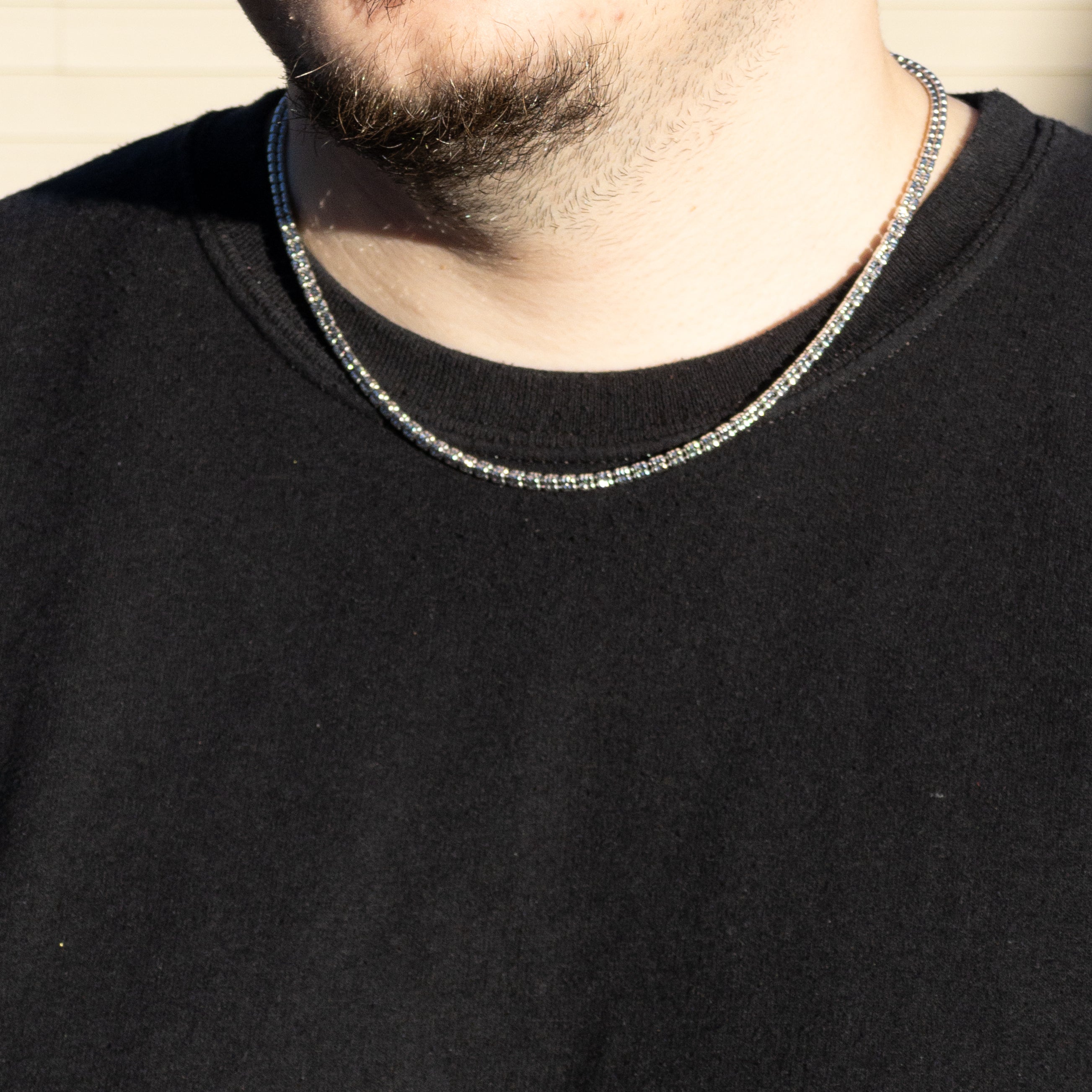 Ice Link Chain - 925 Sterling Silver
