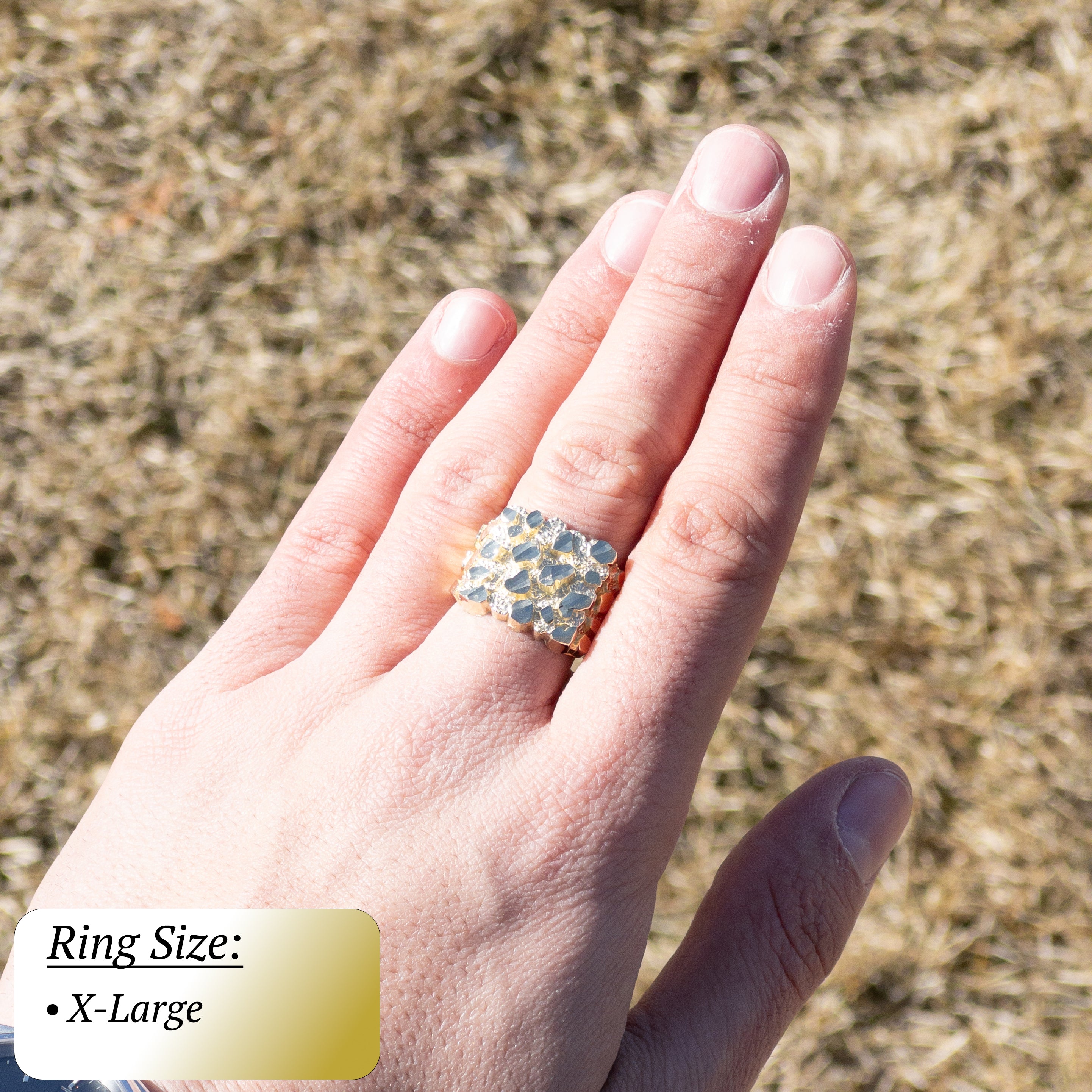 Nugget Ring - 10K Gold