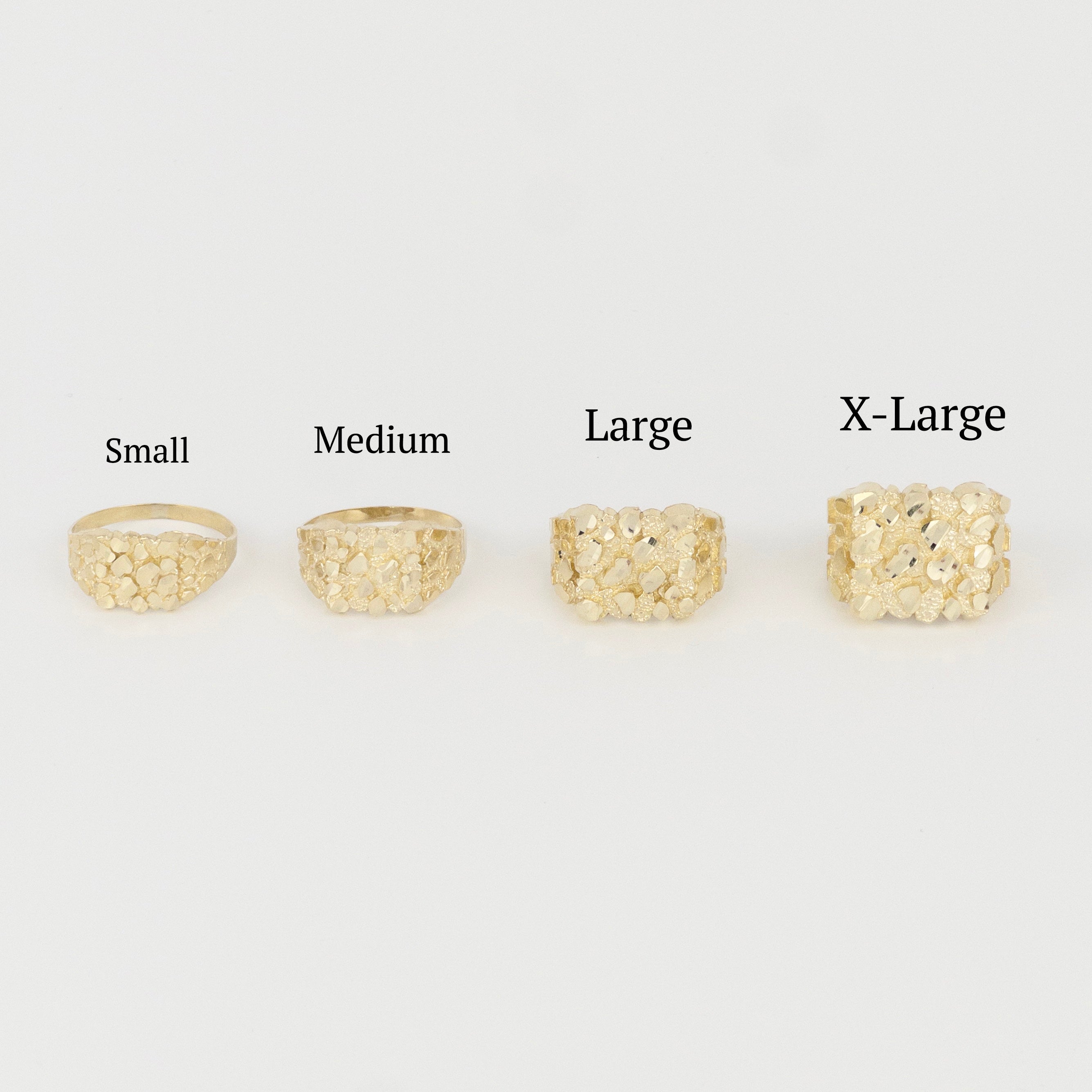 Nugget Ring - 10K Gold