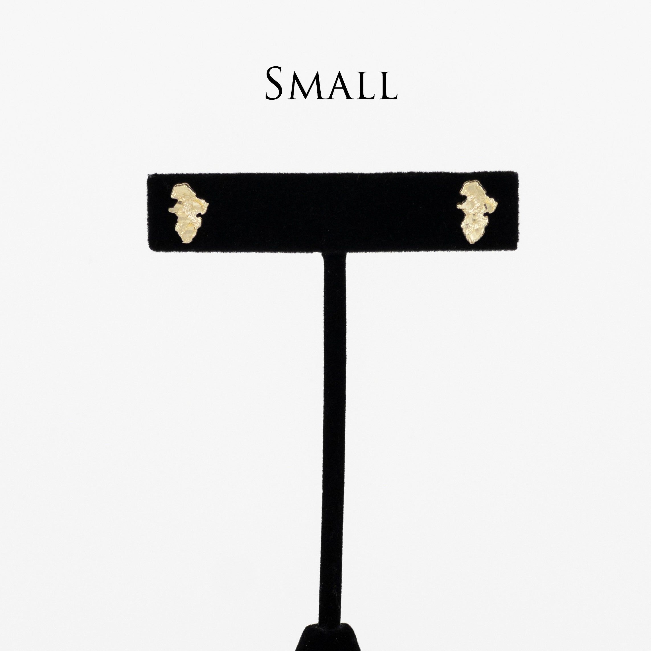 Nugget Earrings - 10K Gold