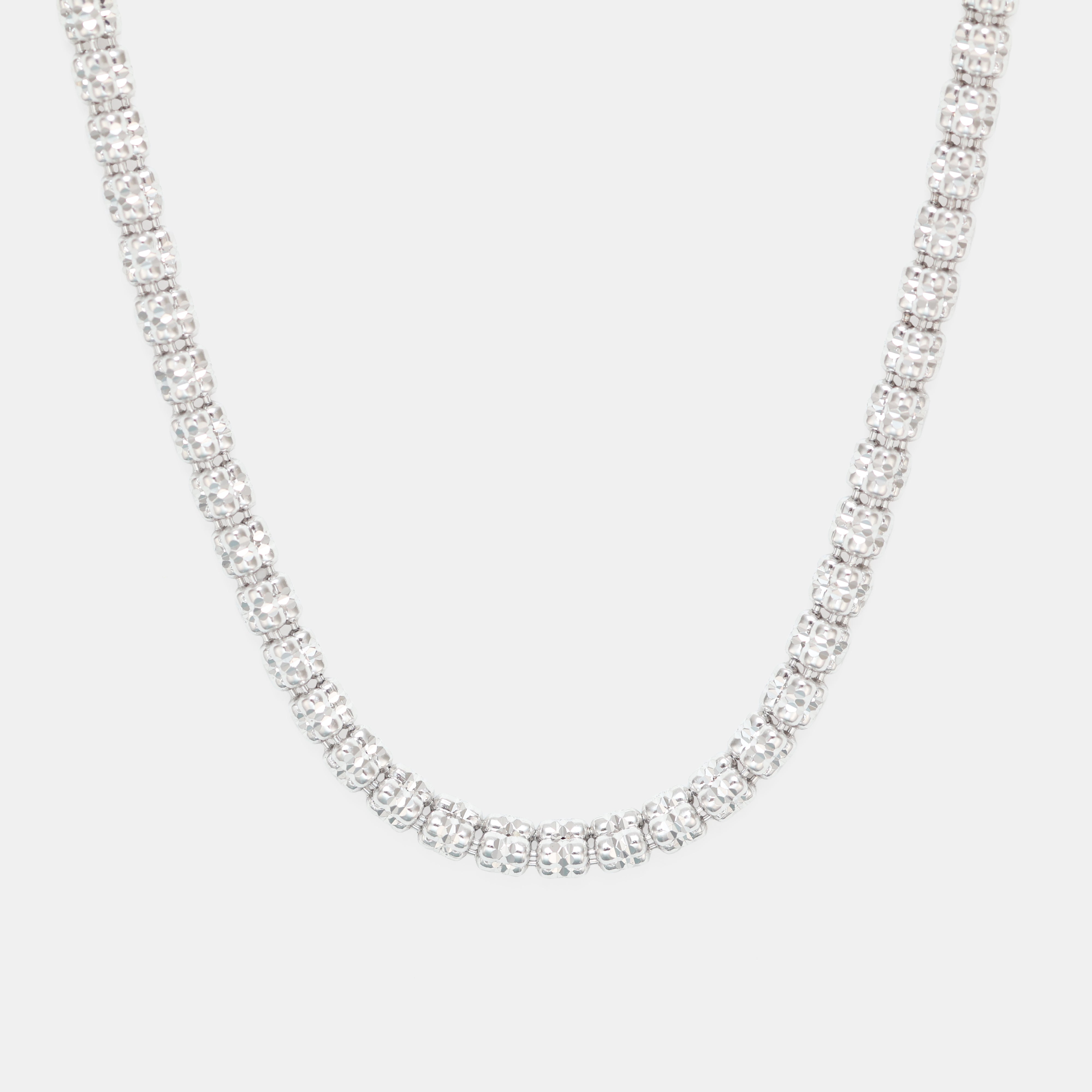 Ice Link Chain - 925 Sterling Silver