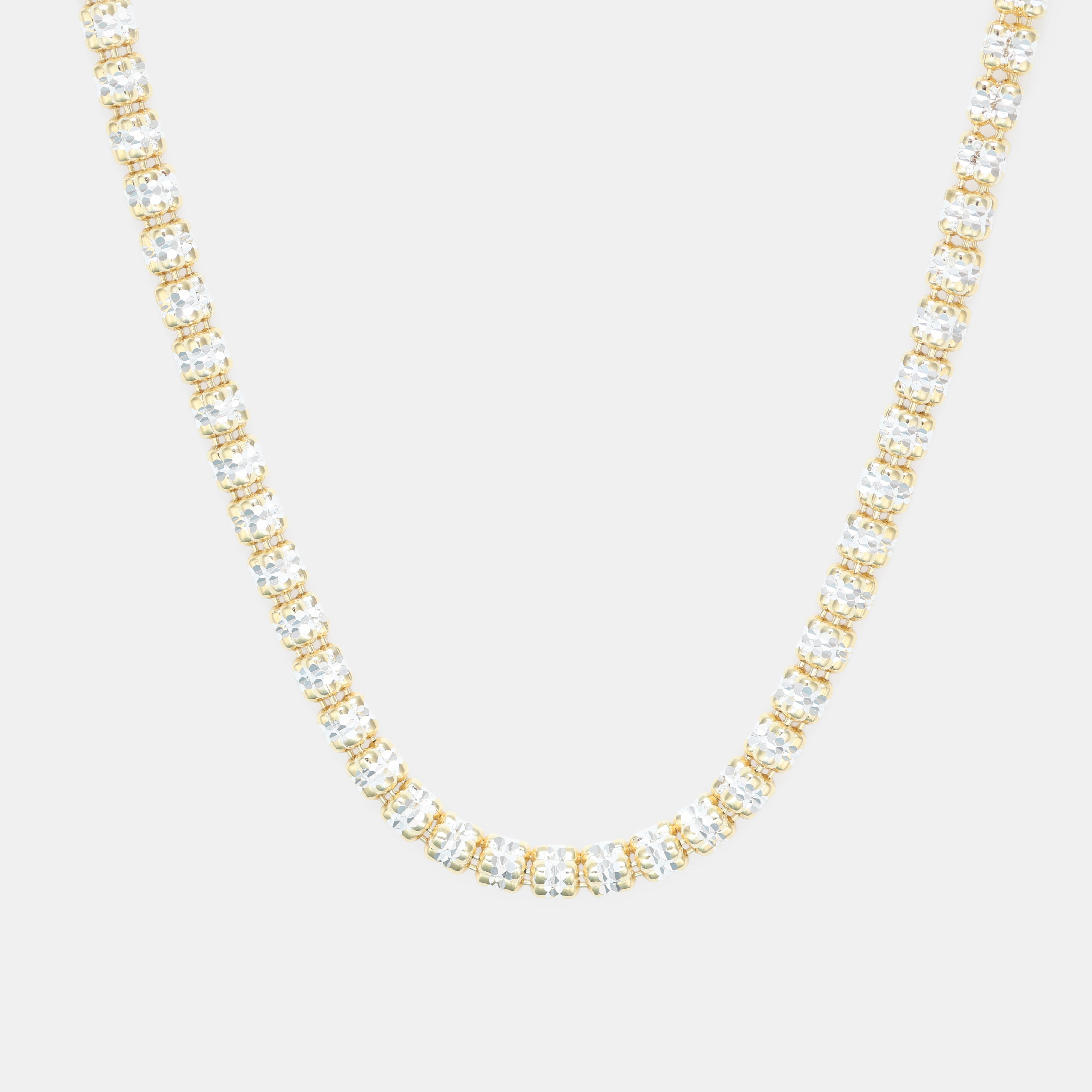 Ice Link Chain - 925 Sterling Silver