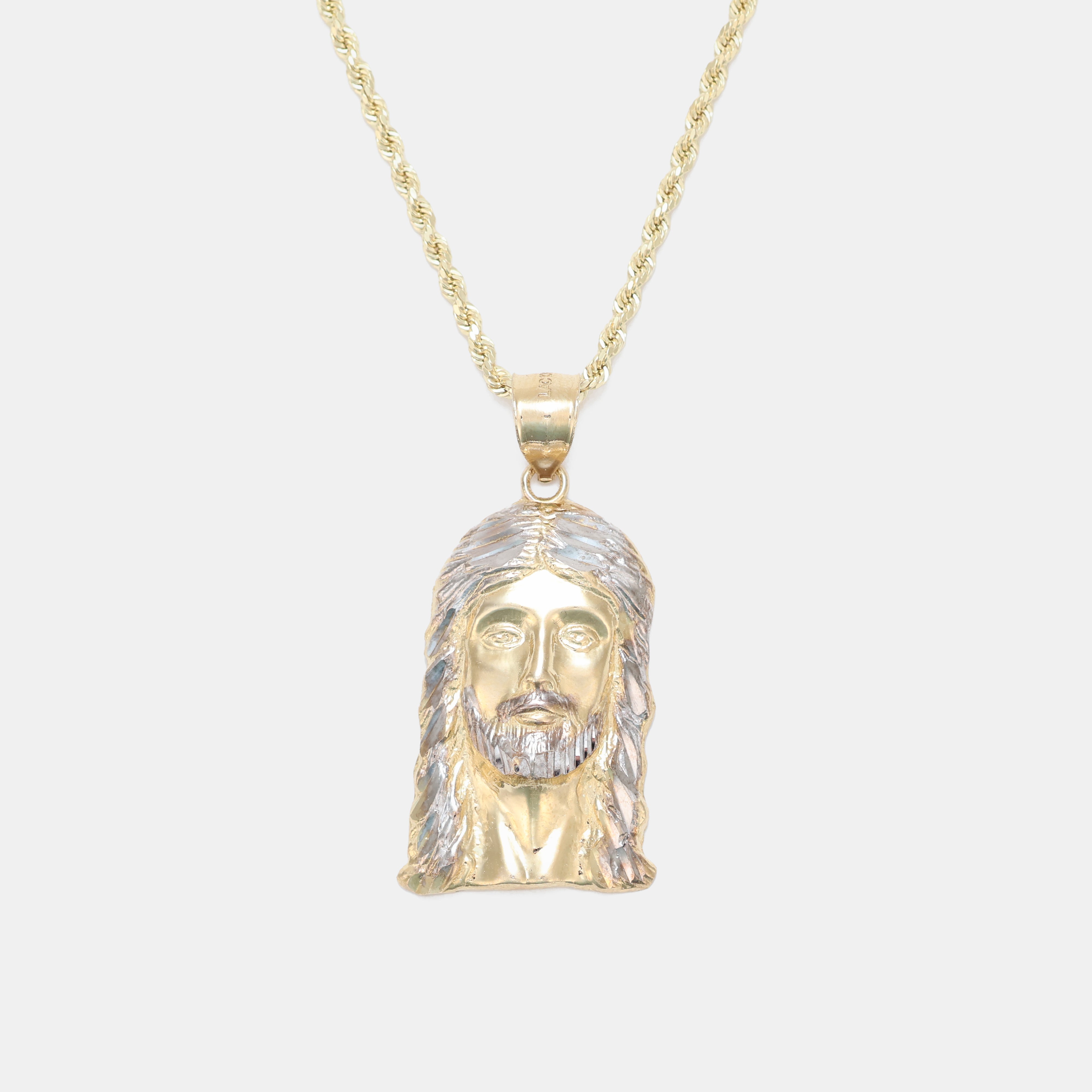 Jesus Pendant - 10k Gold