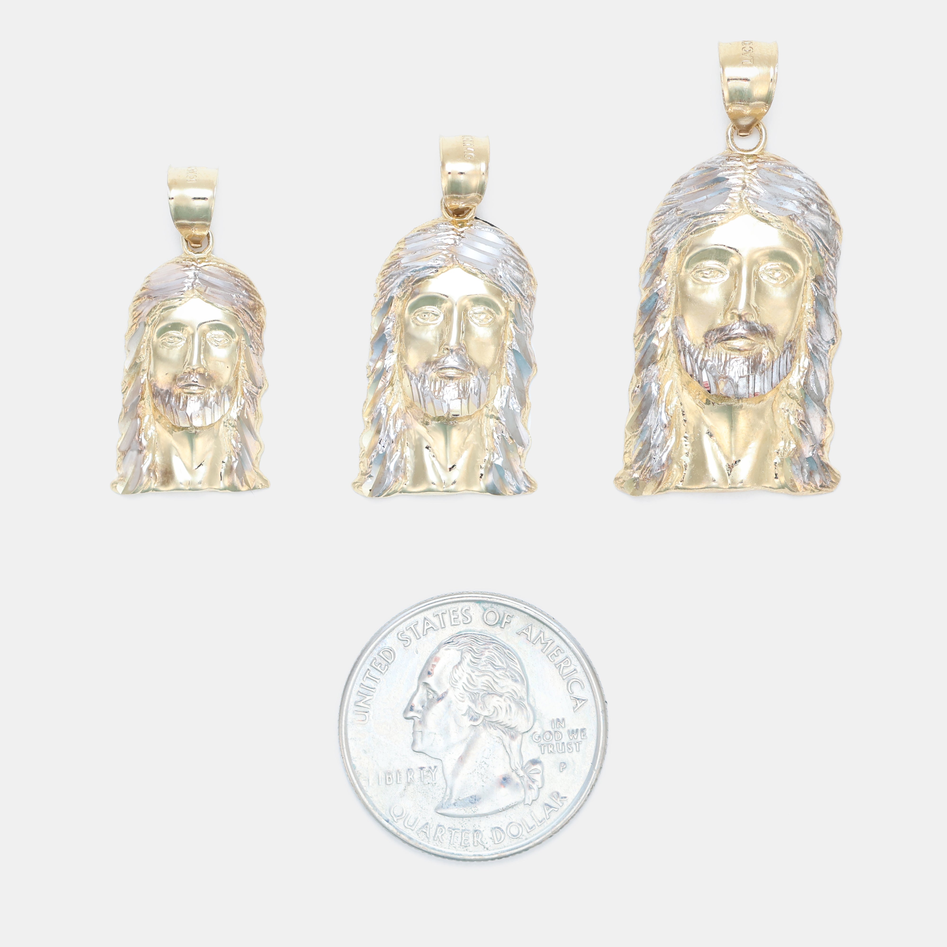 Jesus Pendant - 10k Gold