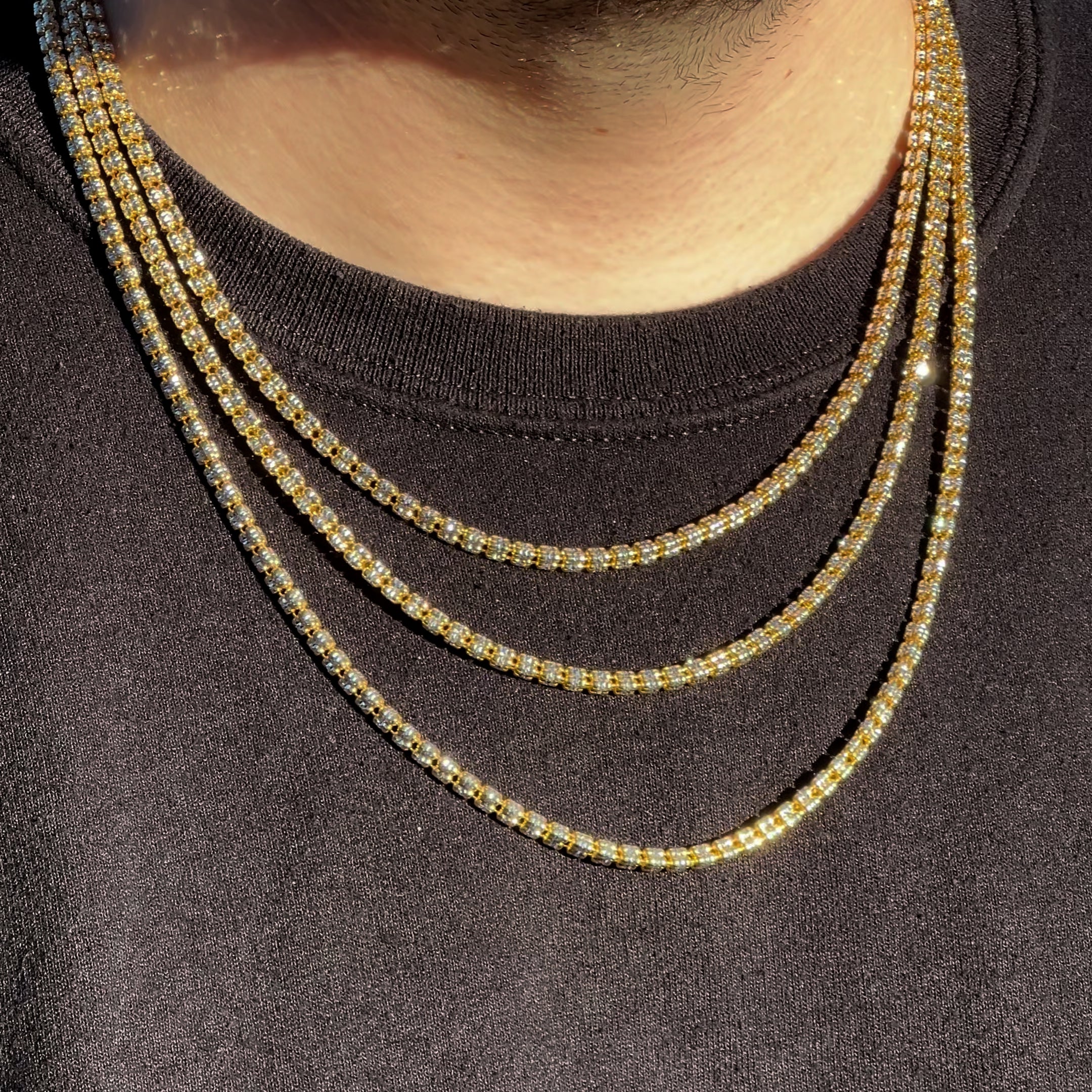 Ice Link Chain - 925 Sterling Silver